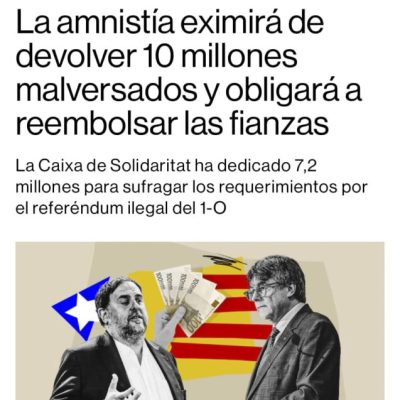 Amnistía Alfredo Arrién Paredes Opina en The Objective
